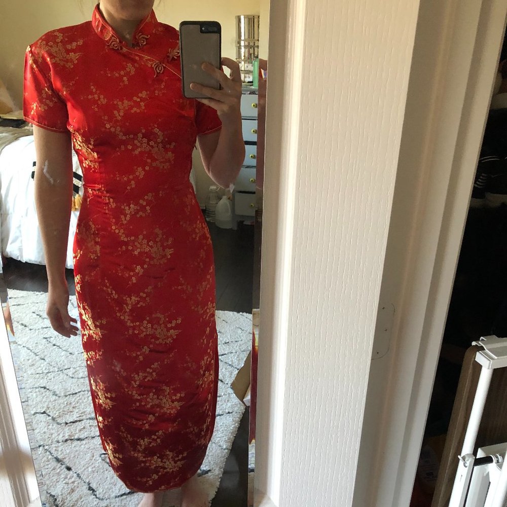 Traditional Chinese NEW YEAR Cheongsam Quipao Dress